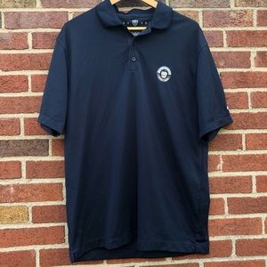 NIKE GOLF FIT DRY MEN'S POLO GOLF SHIRT Blue Large